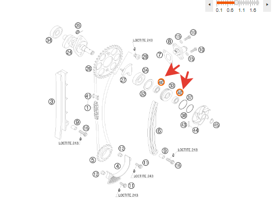 0760101844 KTM Сальник 10х18х4