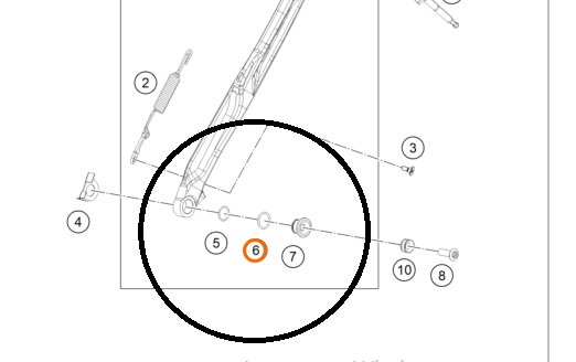0770180020 KTM Уплотнительное кольцо O-ring 18.00x2.00 NBR 70