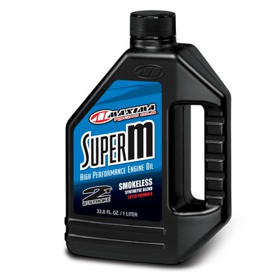 Maxima Масло 2t SuperM Smokeless Synthetic Blend 1L