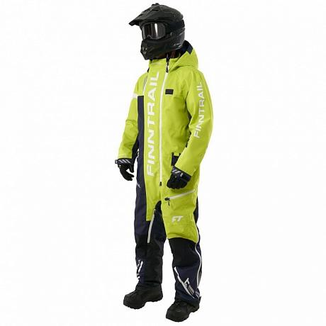 FINNTRAIL Комбинезон Backcountry Darkgreylime (ML)