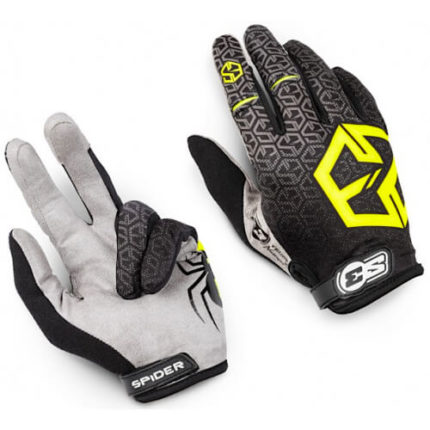 S3 Перчатки Spider gloves черный/зеленый (XL)