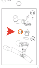 59435017000 KTM Р/к термостат 70 degree