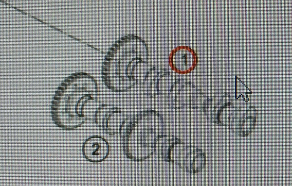 63636509044 КТМ Распредвал впускной Intake camshaft 890 Adventure 