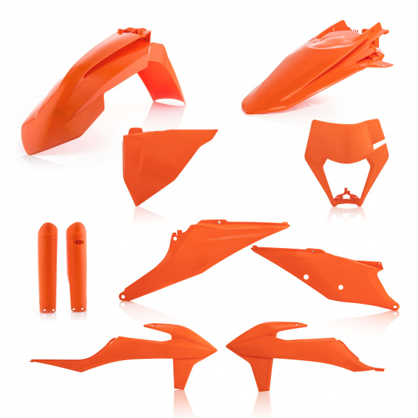 ACERBIS Комплект пластика FULL Plastik kit KTM EXC 20- (Orange 16)