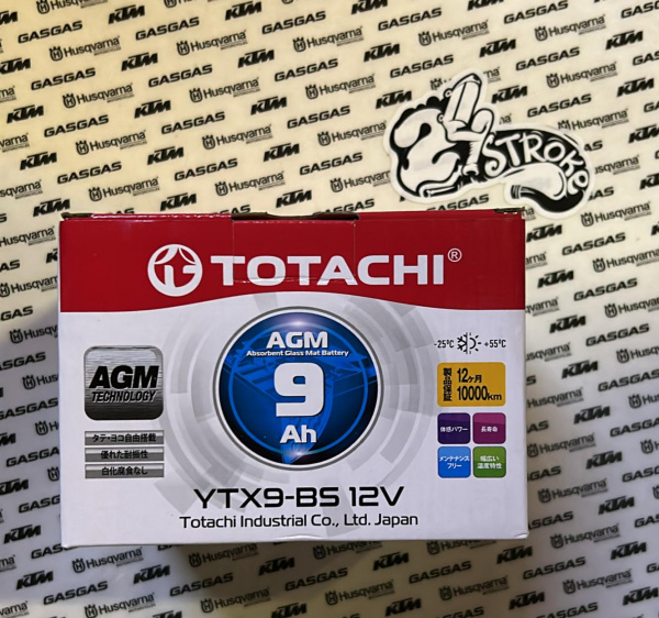 Аккумулятор TOTACHI battery YTX9-BS