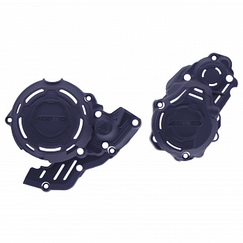 ACERBIS X-POWER KIT Защита крышек сцепления/зажигания 4Т EXC/TE/EC 250/350 (blue)` 24-  
