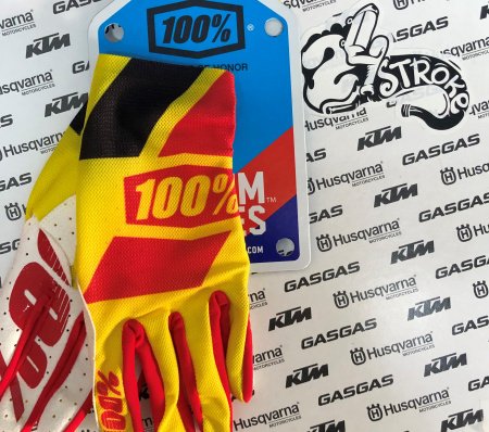 CELIUM GLOVE yellow red