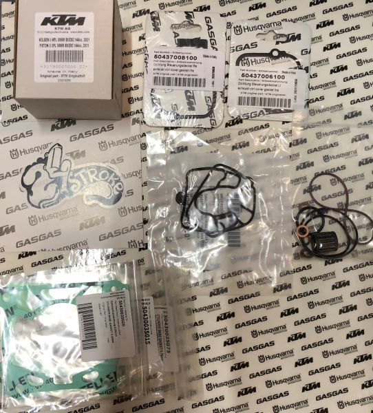 00050000270 KTM Поршень Piston kit II 150 Enduro D-57.95