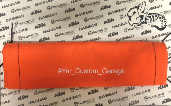 Yar_custom_garage Чехлы на перья вилки (оранжевые)