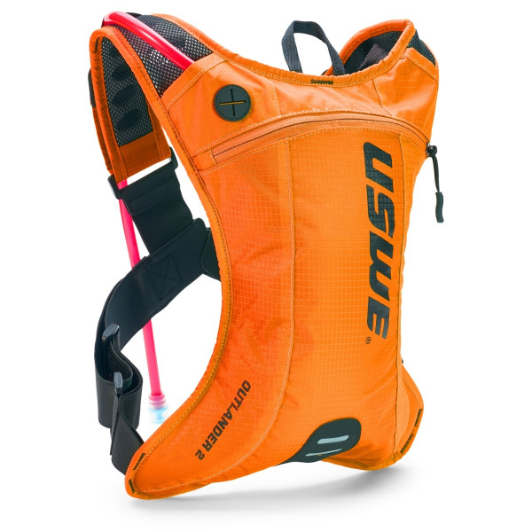 USWE Рюкзак-гидропак Outlander 2L Hydration Pack (1.5L), Factory Orange