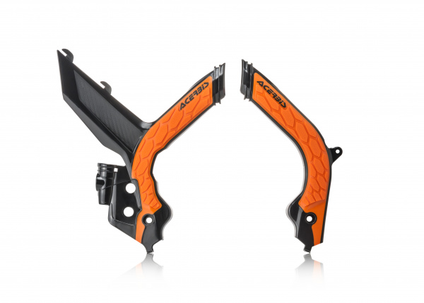 ACERBIS Пластиковая защита рамы X-GRIP 19- (Оранжевая) 0023599.313
