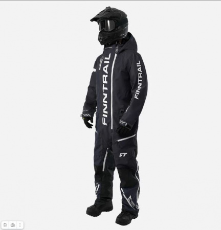 Finntrail kombez front black