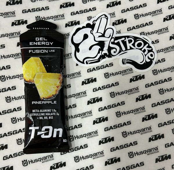 T-ON Углеводный гель «ENERGY GEL FUSION LINE» со вкусом АНАНАСА 60г