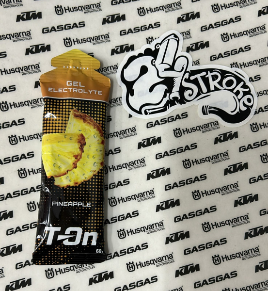 T-ON Углеводный гель «ELECTROLYTE GEL» со вкусом АНАНАСА 60г