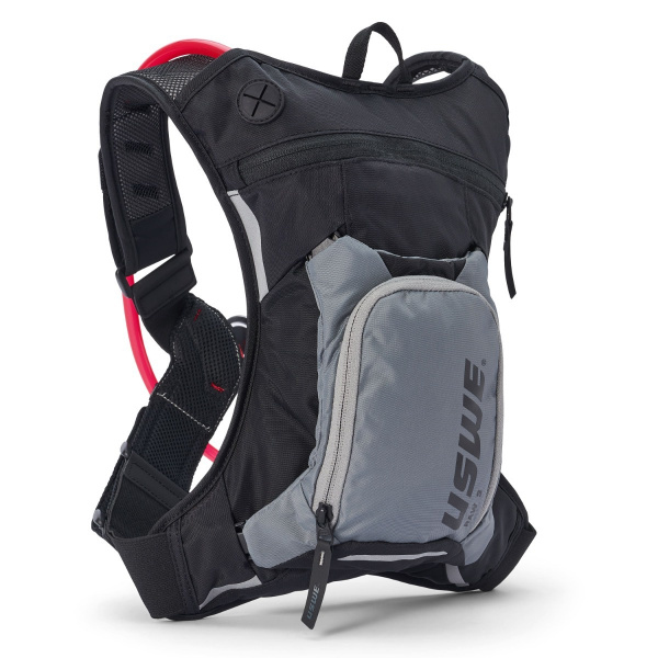Рюкзак-гидропак USWE RAW 3L Dirt Biking Hydration Pack (2L), Carbon Black