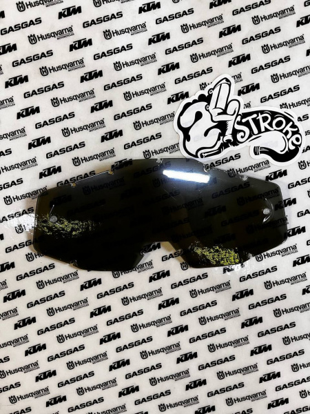 100% Линза для очков Racecraft/Accuri/Strata Anti-fog Dark Smoke