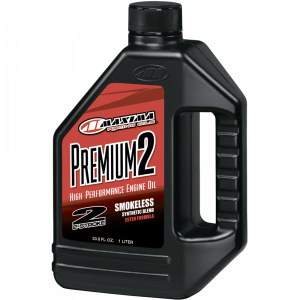 MAXIMA масло моторное 2T PREMIUM 2 Smokeless INJECTOR 1L (полусинтетика)