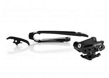 ACERBIS Комплект защита цепи+слайдер KIT Chain guides+chain slider Black