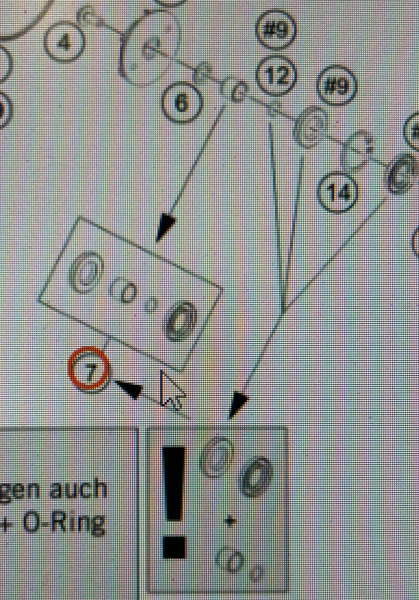61235065244 KTM Ремкомплект помпы WEAR BUSHING WITH SEAL RING